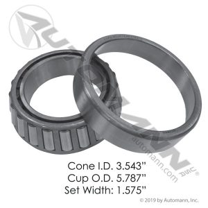 414 Wheel Bearing TN Trailer Axle Conventional Inner Bearing SET Automann Brand