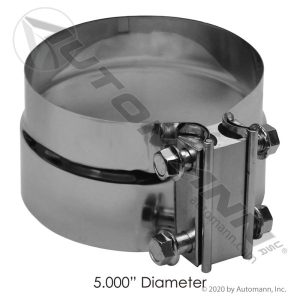 5" Stainless Formed Exhaust Clamp 562.U3105SS