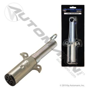 179.1016X-BP 7-Way Electrical Plug with Spring Guard Automann Brand
