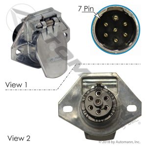 179.1017HDP2 7 Way Socket Automann Brand