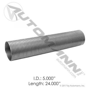 Flex Tubing 5in X 24in Galvanized