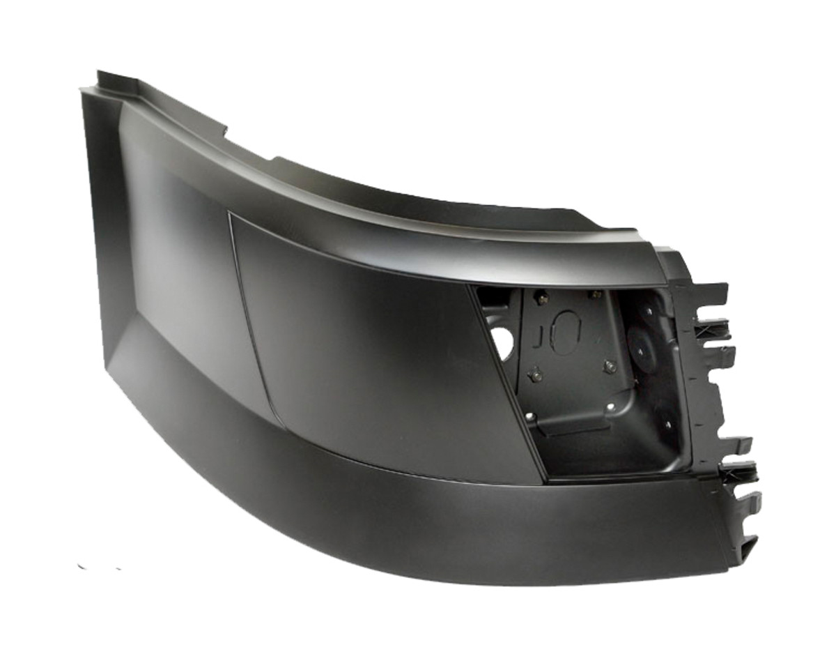 Passenger Side Bumper for 2004-2015 Volvo VNL Trucks with Fog Light Hole