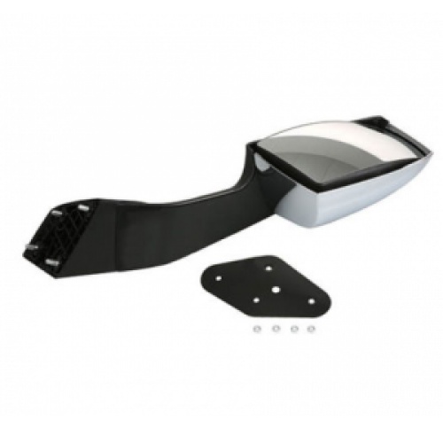 Driver Side Chrome Hood Mirror for 2004-2017 Volvo VNL Trucks - Image 2