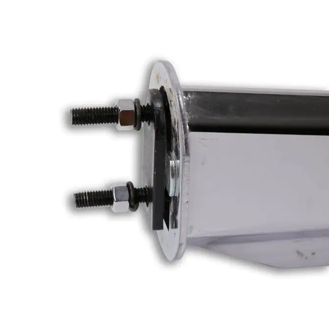 CM230 Mud Flap Hanger Kit Spring Loaded CHROME 2.500” - Image 2