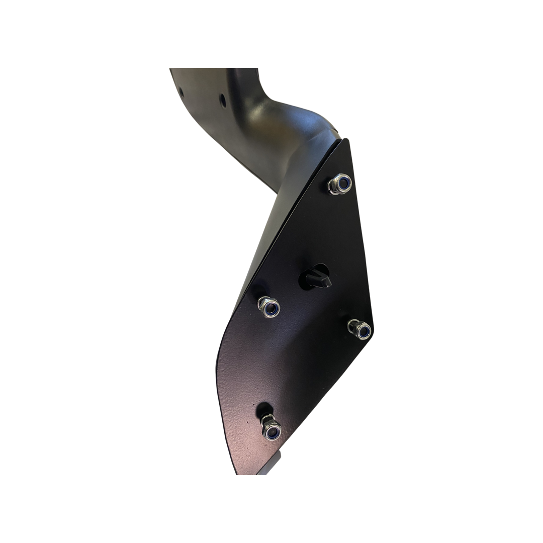 Hood Mirror Pair CHROME Side with Mounting Plate Replacement for 2004 - 2017 - Image 3