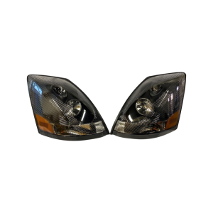 Driver/Passenger side Black Headlight for 2004-2017 Volvo VNL Trucks