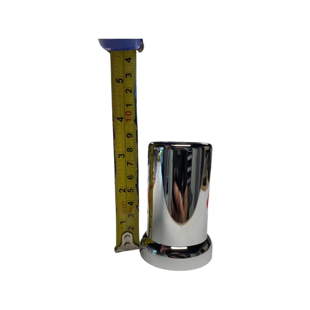 33mm Lug Nut Covers Chrome Screw On Style Plastic