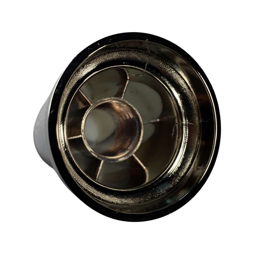 33mm Lug Nut Covers Chrome Screw On Style Plastic