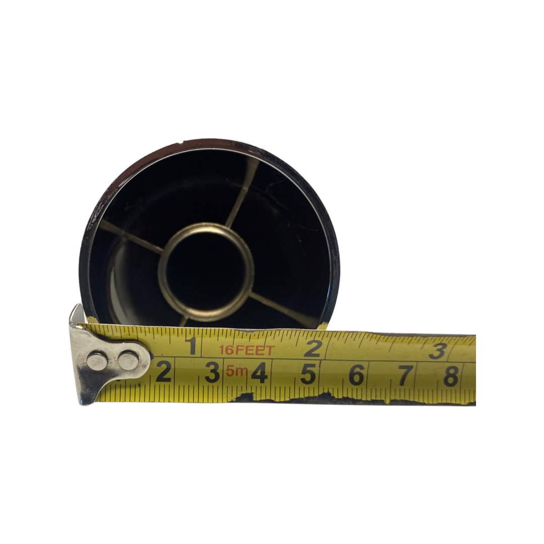 33mm Chrome Lug Nut Covers Rocket Style Screw On Style Plastic