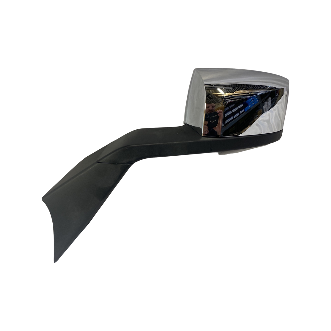 Chrome Door Mirror Cover Set For Volvo VNL Trucks 2004-2018 - Left & Right Pair