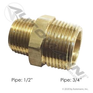 177.9122ED Hex Nipple 3/4NPT x 1/2NPT