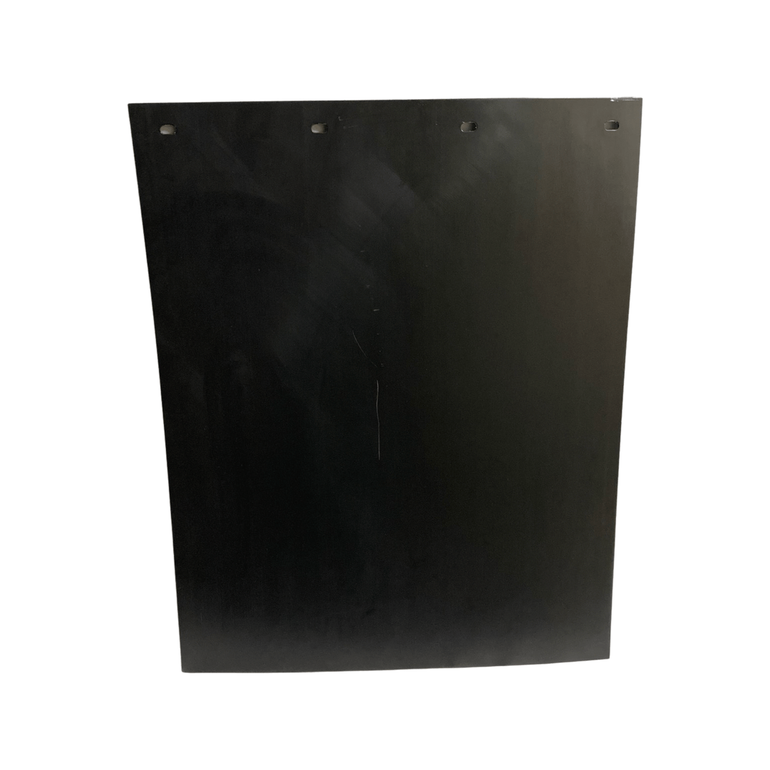 24X30 3/16 Poly Standard Mud Flap BLACK