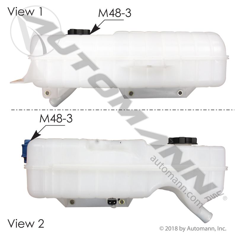 Coolant Reservoir Volvo 97-2007 575.1081
