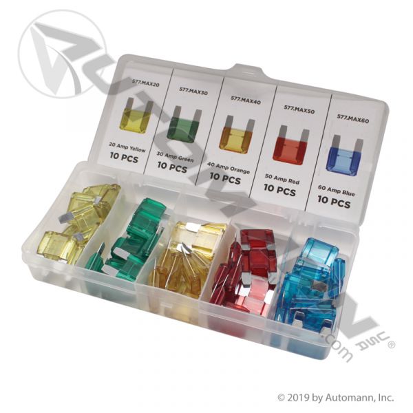 Maxi Blade Fuse Assortment 50pc 577.MAX50-KT
