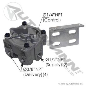170.065476 R12P Type Pilot Relay Valve