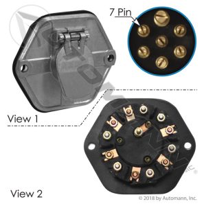 179.1020 Socket 7 Way With 20 AMP Breaker