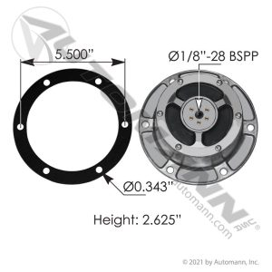 180.10680 Hub Cap PSI TN/TQ, HN - Oil Automann Brand